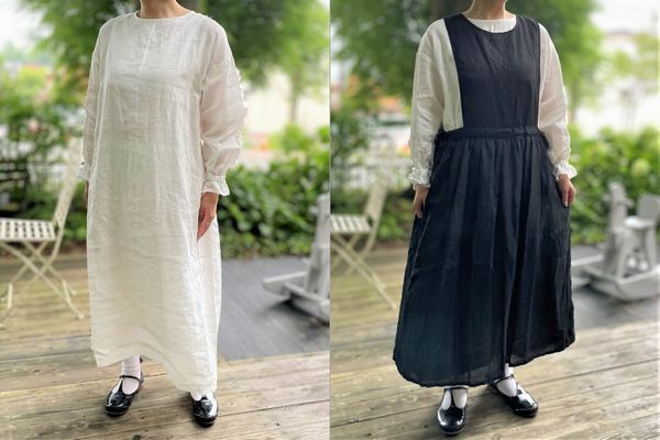 出産祝い GATHER cuff CUFFS gathered ATELIER ONE PIECE Gauze